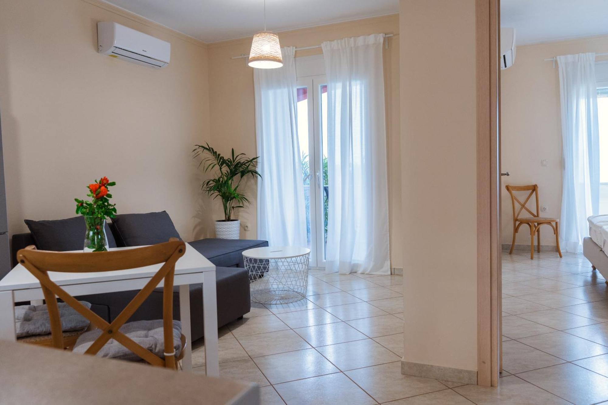 Marine Apartments Venetiko Paralia Agias Foteinis Eksteriør bilde